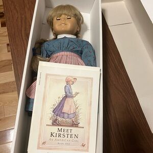 American Girl Kirsten Larson Doll – 1990s – Original Outfit – PC Neck Stamp